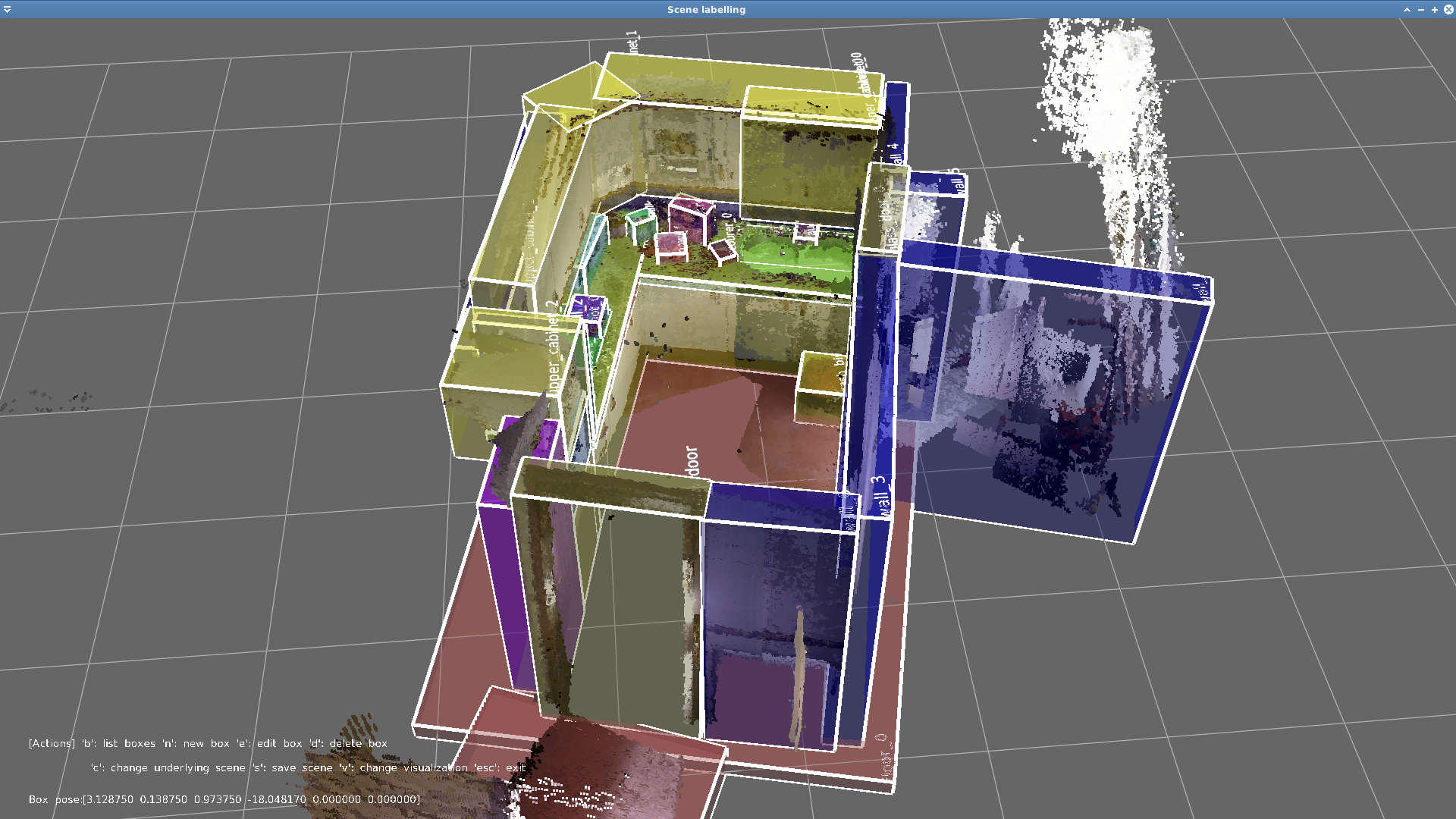 Example of reconstruted room
