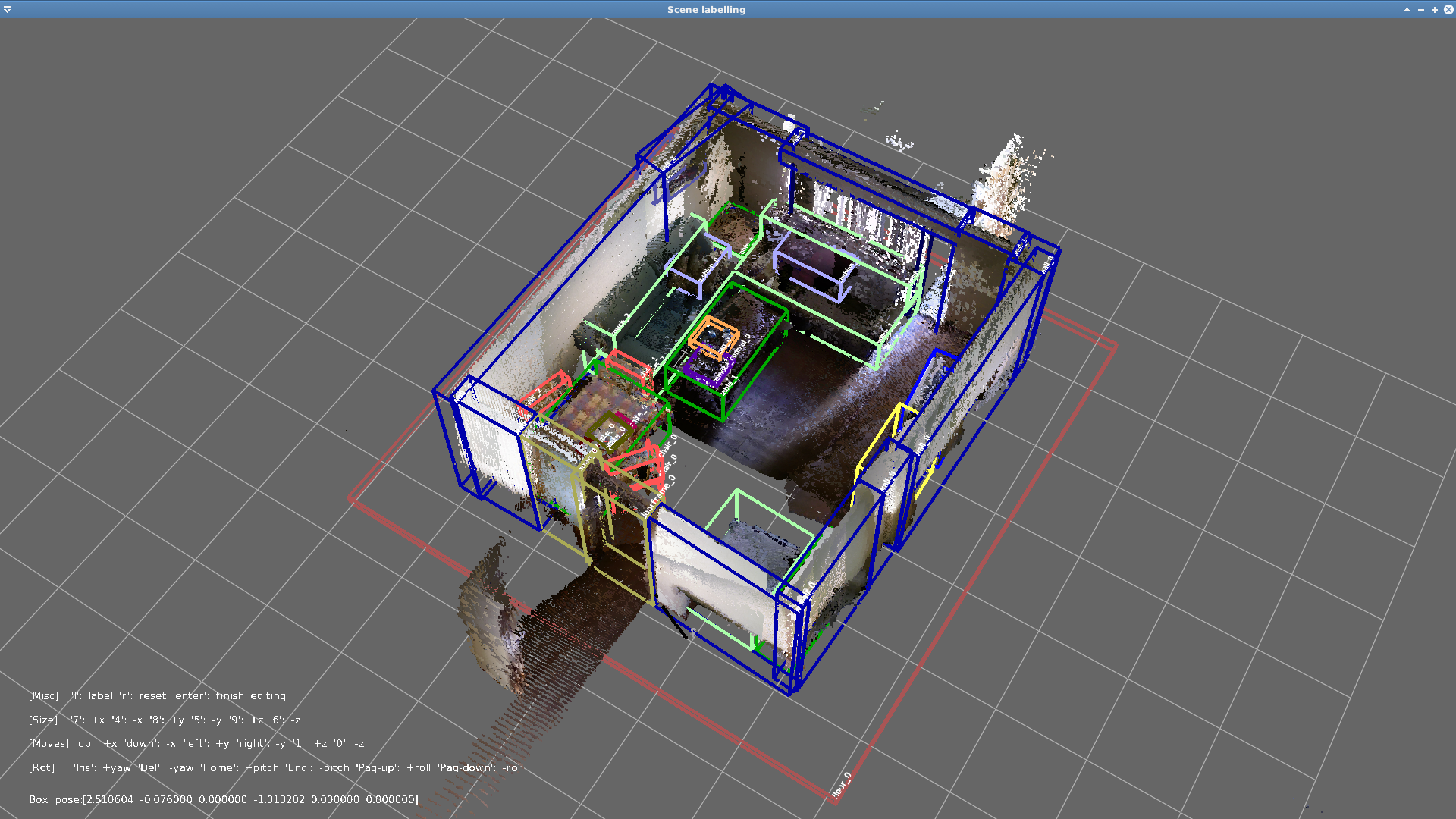 Example of reconstruted room