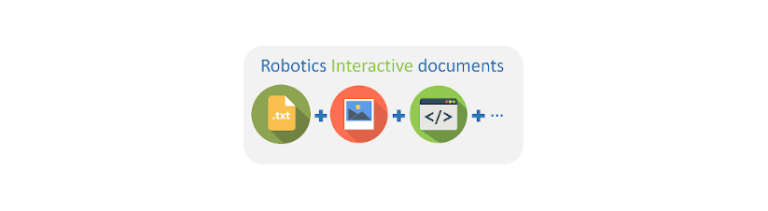 Development of Interactive Documents to Empower Learning in Robotics-related Subjects